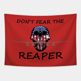 Don't fear the Reaper American MQ-9 Drone Tapestry