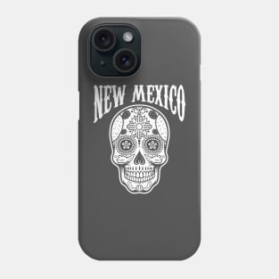 New Mexico themed Sugar Skull Phone Case