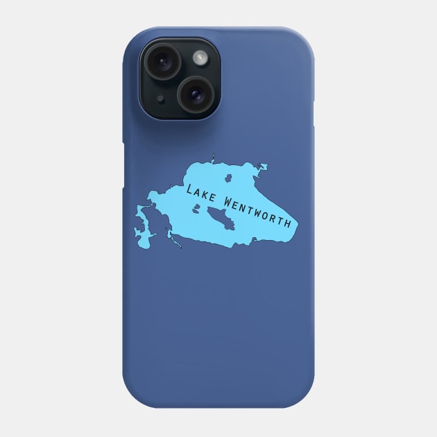 Lake Wentworth, NH Phone Case by ACGraphics