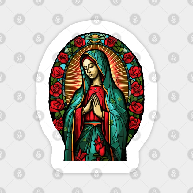 La Virgen de Guadalupe Our Lady of Guadalupe Magnet by TacoTruckShop