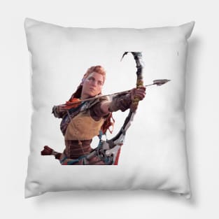 Aloy Horizon Forbidden West bow Pillow