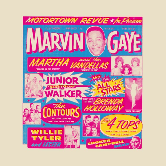 Marvin Gaye by HAPPY TRIP PRESS