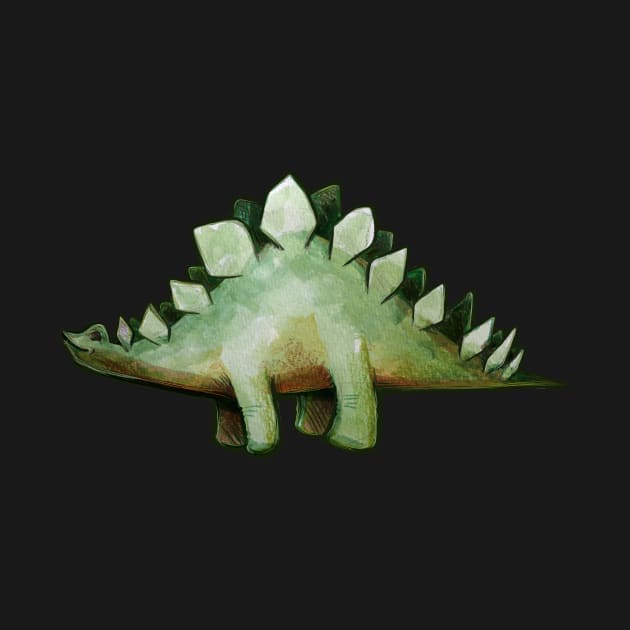Stegosaurus by bubbsnugg