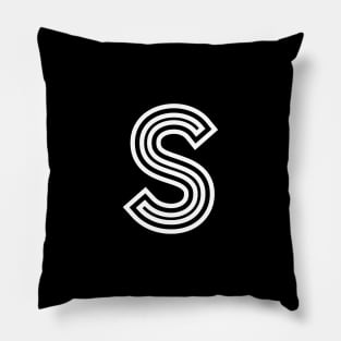 Letter S Pillow