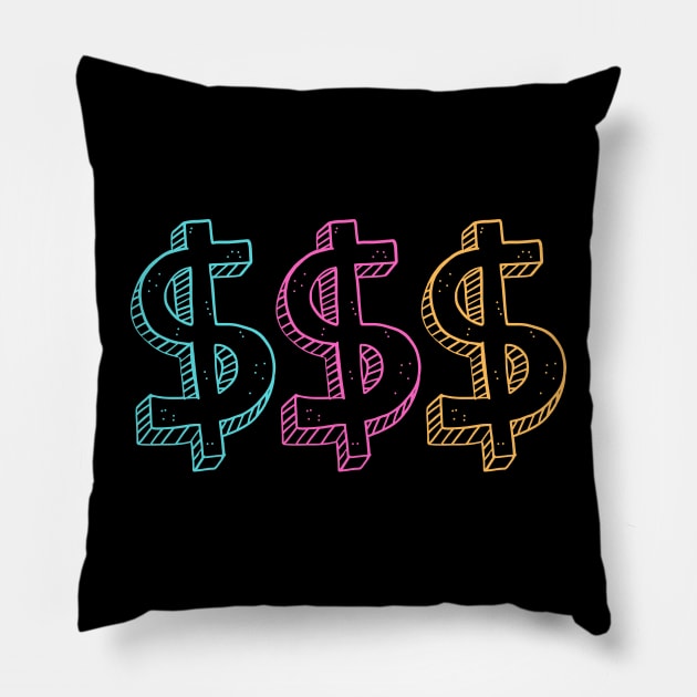 business entrepreneur-money maker Pillow by Mia