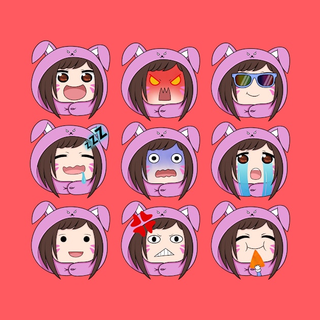 The Faces of G.Va by hiwattart