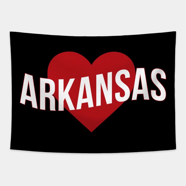 Arkansas Love Tapestry by Novel_Designs