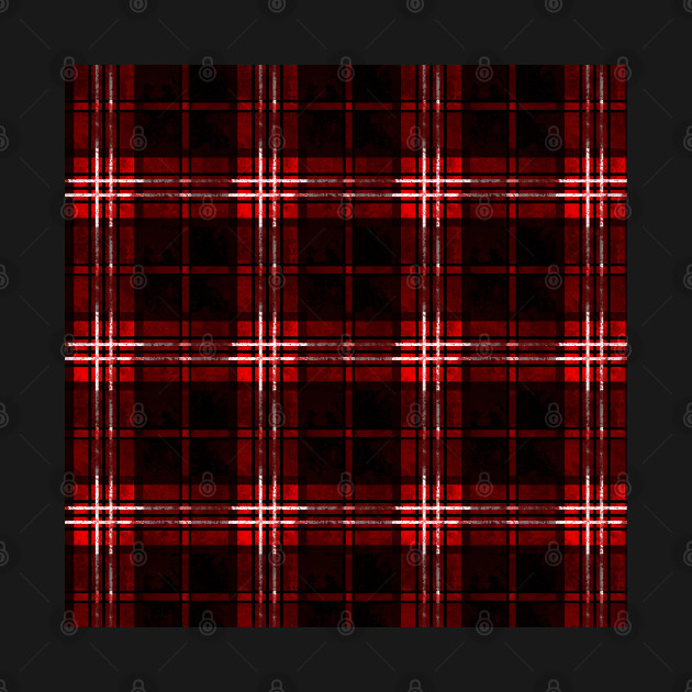 Discover Red Black Plaid Tartan Pattern - Plaid Pattern - T-Shirt