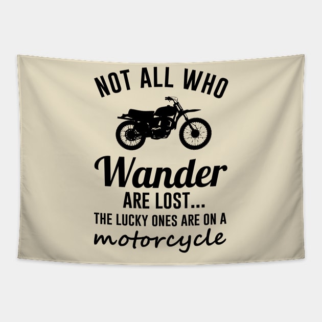 Not All Who Wander Are Lost Tapestry by Periaz