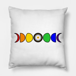 Pride Moons Flag Pillow