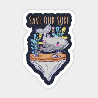 Save The Surf Magnet