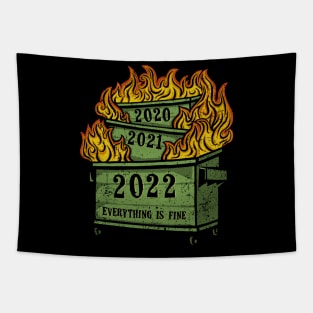 Dumpster Fire 2022 Tapestry