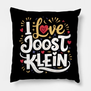 I Love Joost Klein Pillow