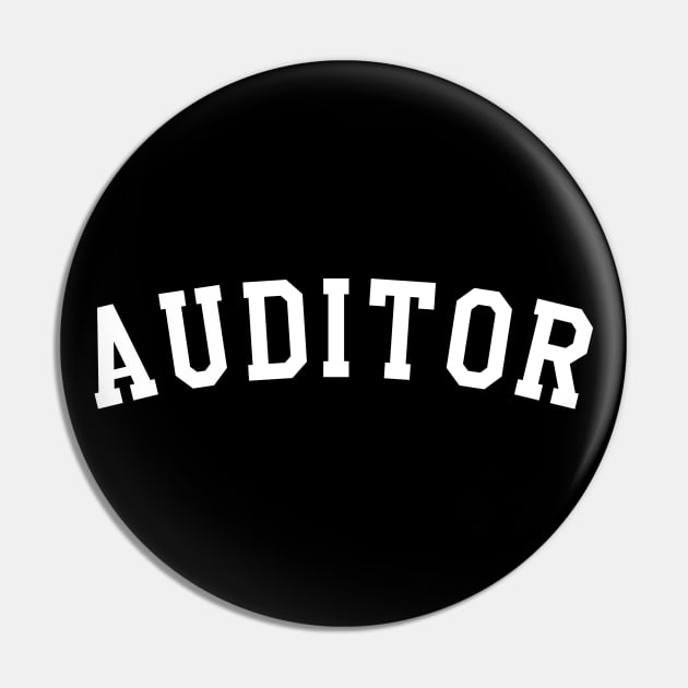 Auditor Pin by KC Happy Shop