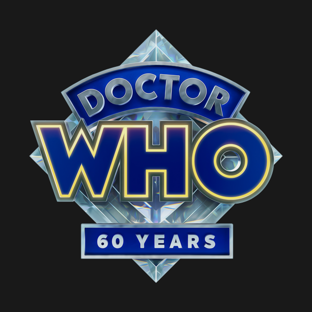 Doctor Who 60th Anniversary Logo - Doctor Who - Long Sleeve T-Shirt 