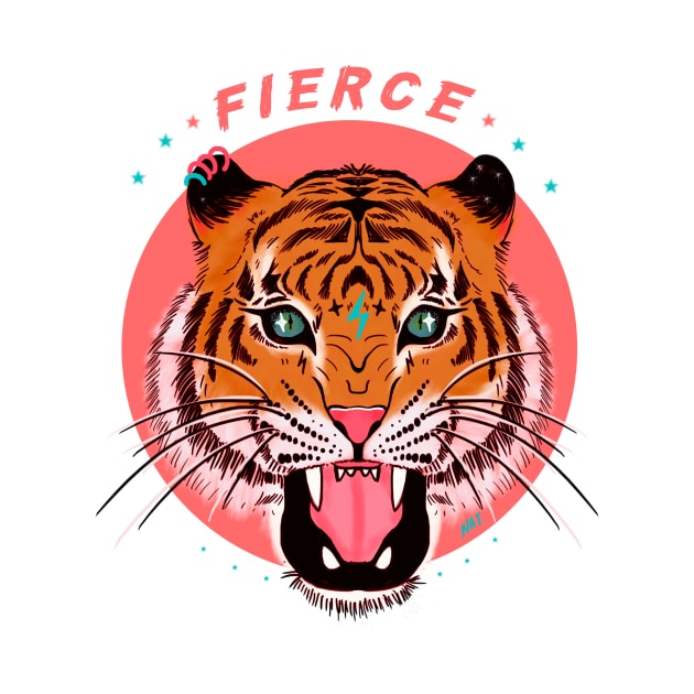 Fierce Tiger by natsinmiedo