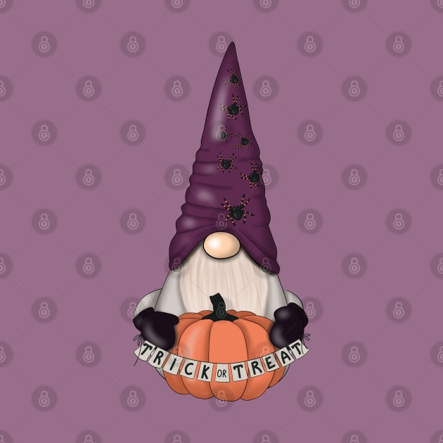 Halloween - Gnome,Pumpkin ,Spiders ,Trick ar Treack by Cool Abstract Design