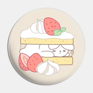 Cute Rabbit Sweet Dreams Inside Bunnyberry Shortcake Pin