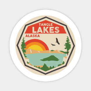 Tangle Lakes Alaska Magnet