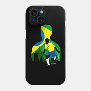 Brazil soccer legend series 01 Phone Case