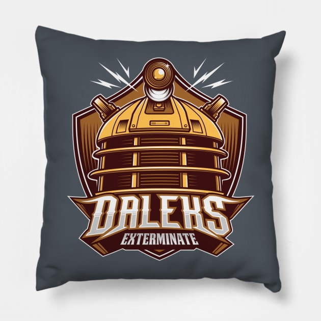 Daleks Team Pillow by StudioM6