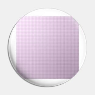 Lilac Gingham Check Pin