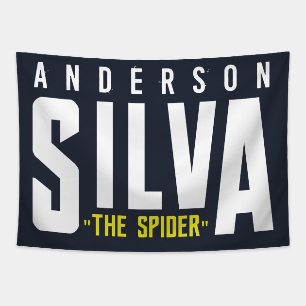 Anderson Silva The Spider Tapestry by cagerepubliq