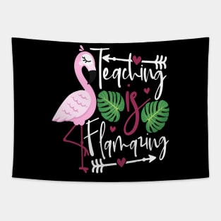 teaching is flamazing Tapestry