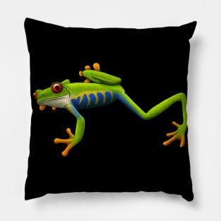 Red Eyed Tree Frog Pillow