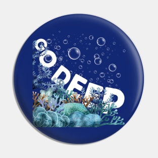 Go Deep - Autistic Pride Special Interests Pin