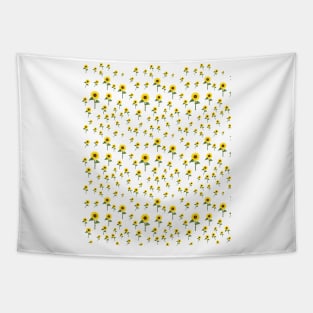 Sunflower flower pattern Tapestry