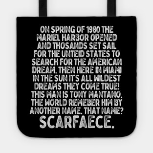 Scarface //// Vietnamese Meme shirt Parody Design Tote