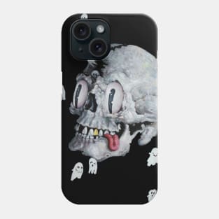 Captain, the Ghosts have Escaped art by Tyler Tilley Phone Case