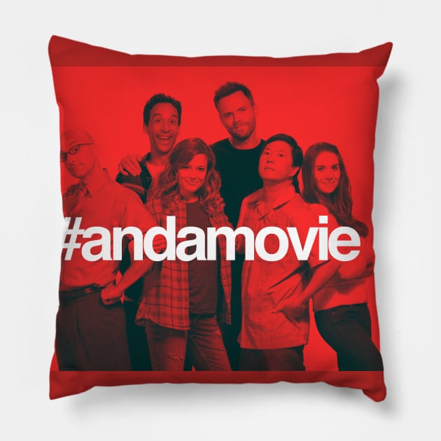 #AndAMovie Pillow by PsychoAnnie
