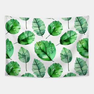 Green leaves Tapestry