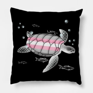 Demigirl Turtle Pillow