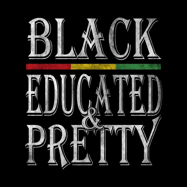 Black educated and pretty african american woman by TeeStreet