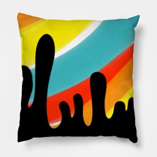 Rainbow Slime Pillow