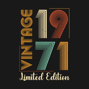 Vintage 1971 Limited Edition T-Shirt