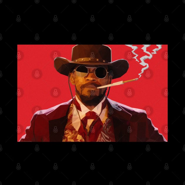 Low-Poly Django Unchained by Jpeg