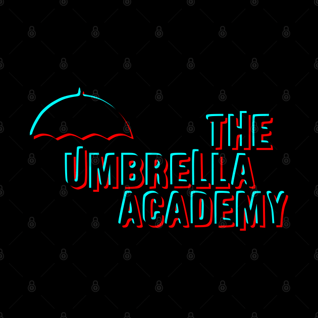 The Umbrella Academy Glitch Logo by viking_elf