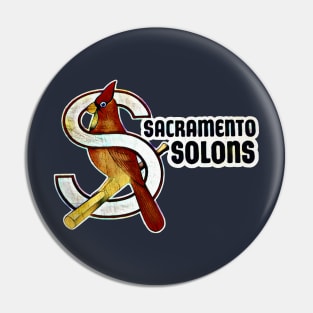 Sacramento Solons Baseball Pin