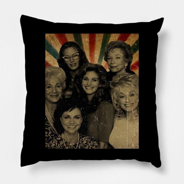 Steel Magnolias 1989 Pillow by Janji Joni