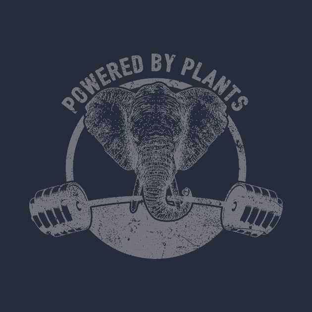 Powered By Plants Vegan Elephant by yeoys