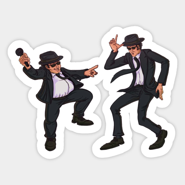 BLUES BROTHERS Stickers & Wall Decals