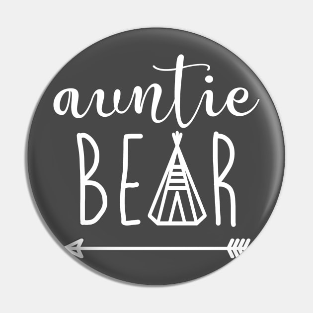 Auntie Bear - Indian Teepee Arrow Pin by joshp214