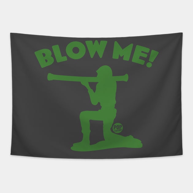 BLOW ME Tapestry by toddgoldmanart