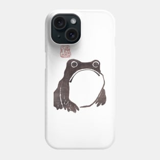 Grumpy Frog - Matsumoto Hoji Phone Case