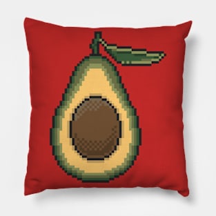 Pixel Avocado Pillow