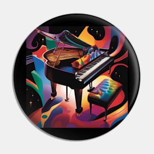 Abstract Image Of A Piano Pin